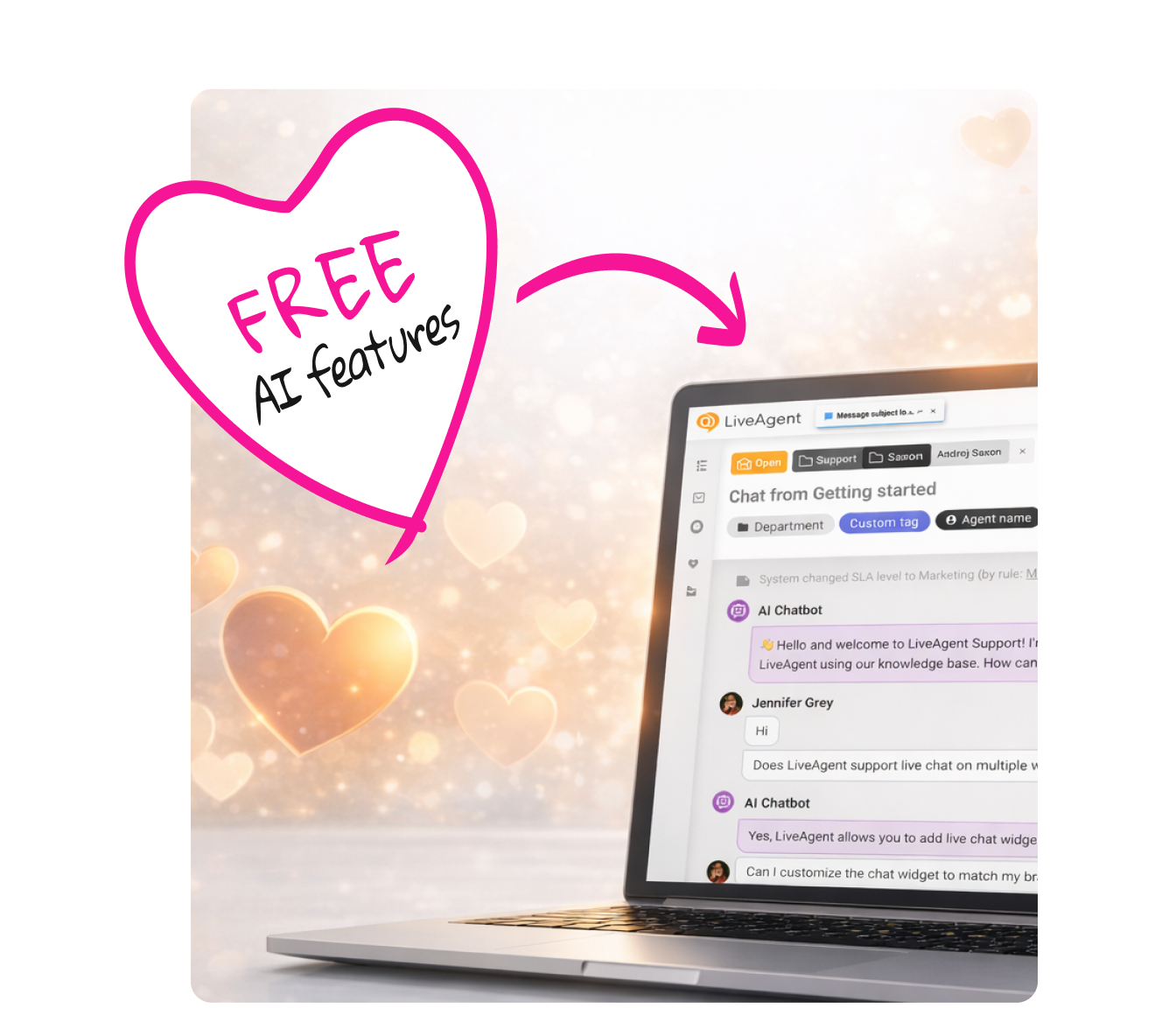 Valentine's Day LiveAgent Deal