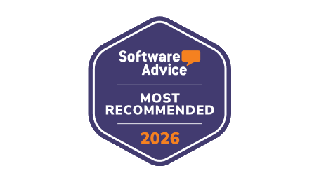 software advice most recommended badge 2026