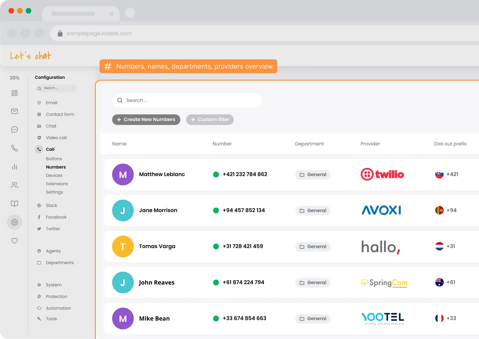 Numbers