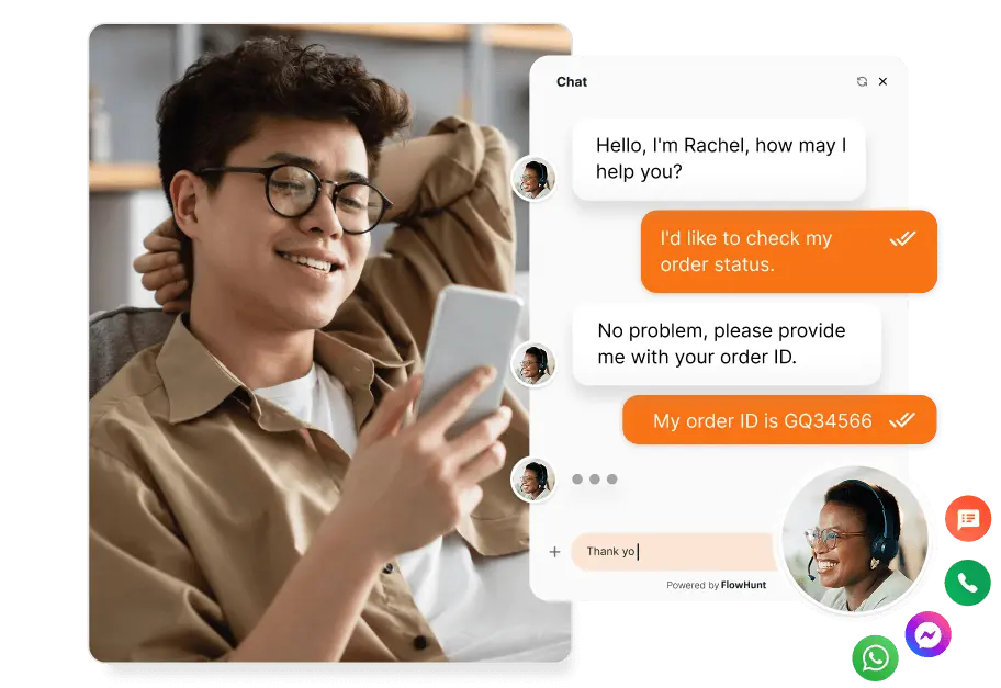 Live chat software with AI agents