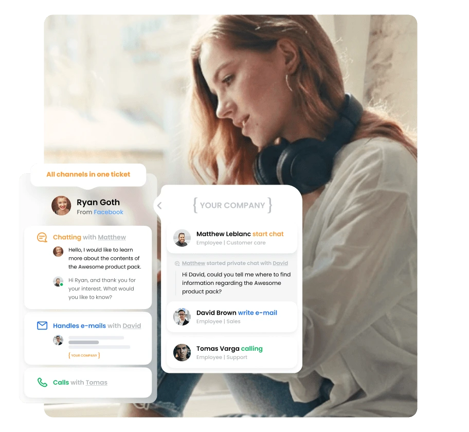 Organized customer interactions