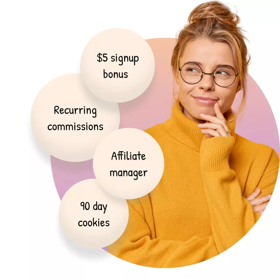 Get $5 signup bonus, recurring comissions, dedicated affiliate manager and 90 day cookies with the LiveAgent affiliate program.