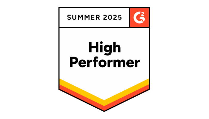G2 award badge summer 2025