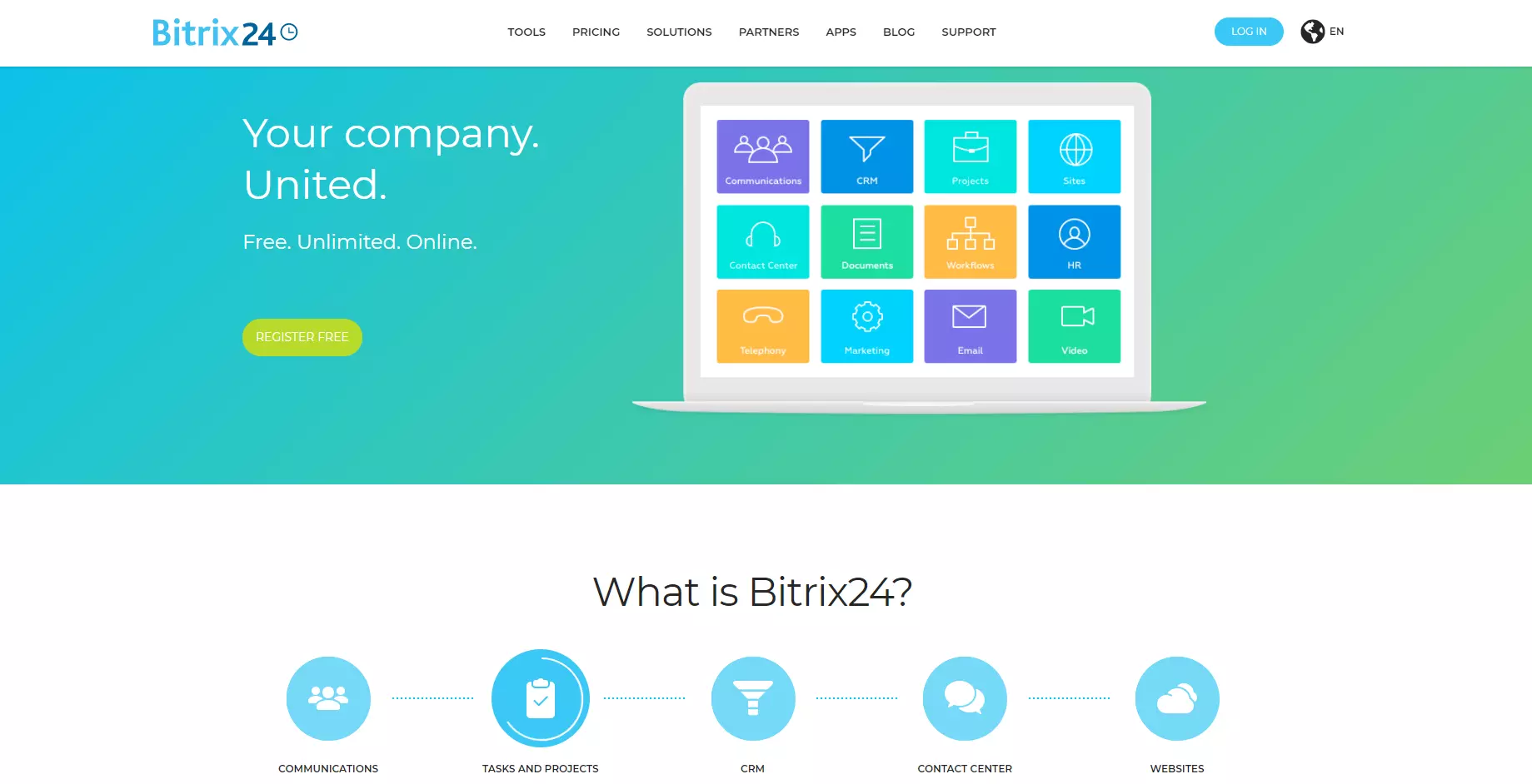 Домашняя страница Bitrix24