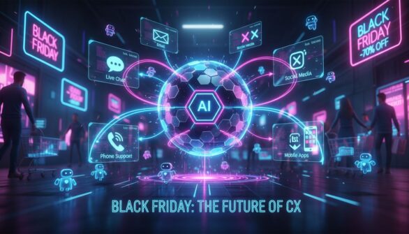 The role of AI & omnichannel live chat in Black Friday customer support
