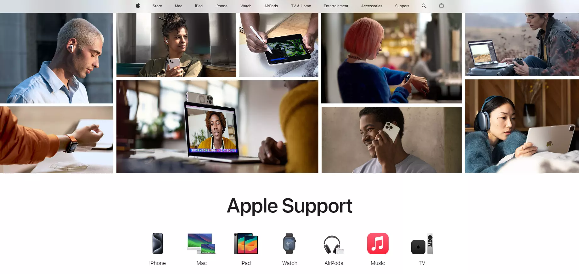 Apple's knowledge base platform