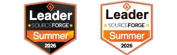 LiveAgent Summer 2026 Leader badge from SourceForge