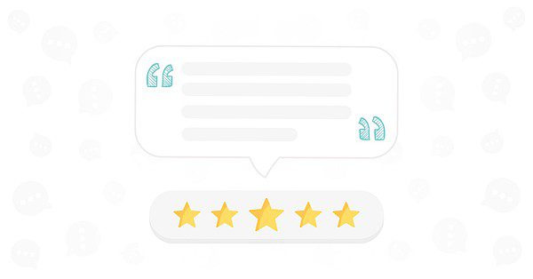 Leaving five star review