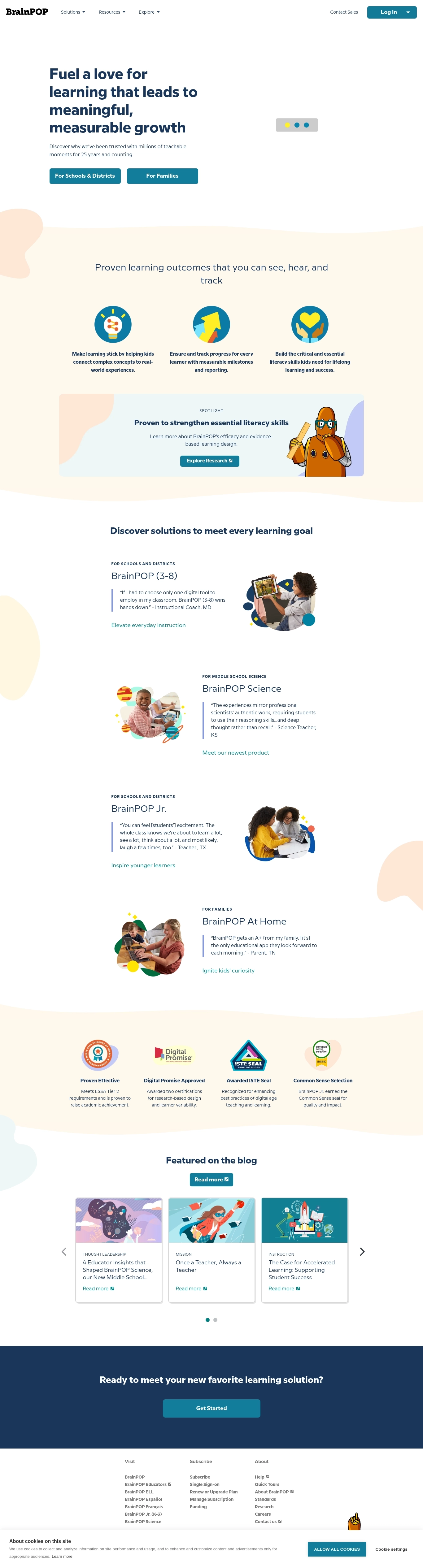 BrainPOP Help Desk Contacts