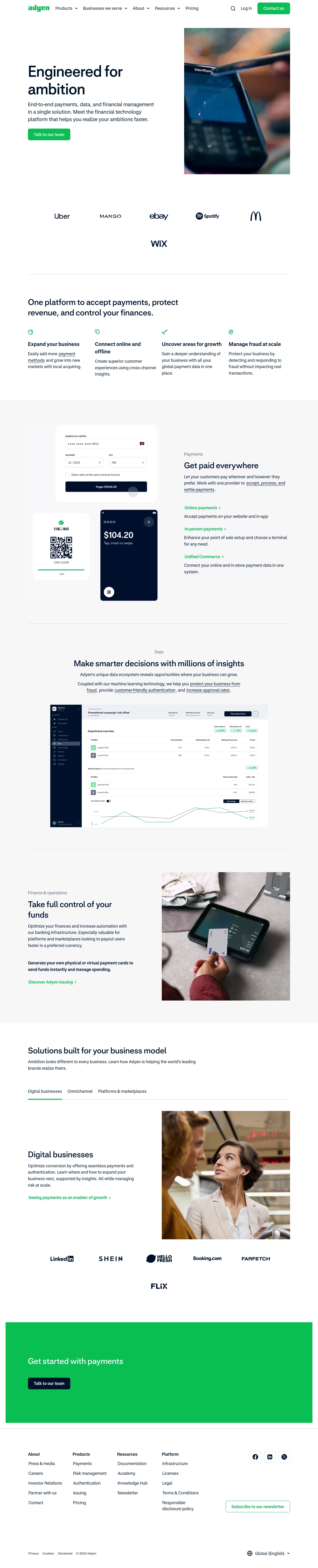 Adyen Help Desk Contacts