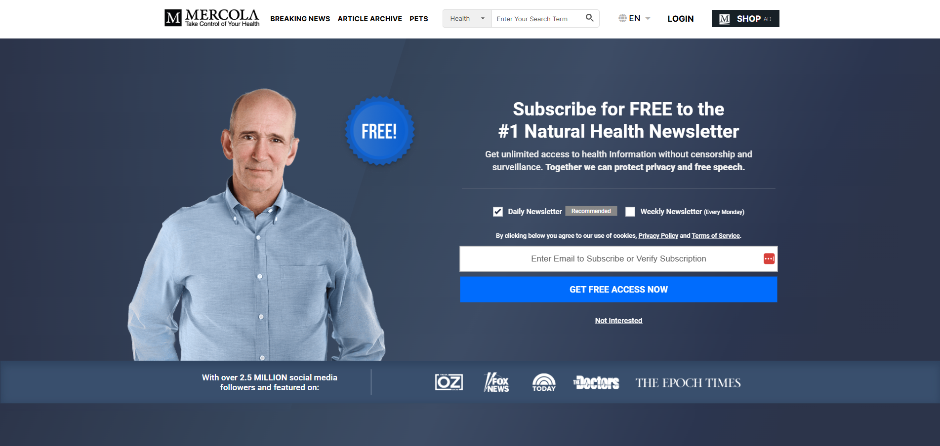 Mercola Help Desk Contacts