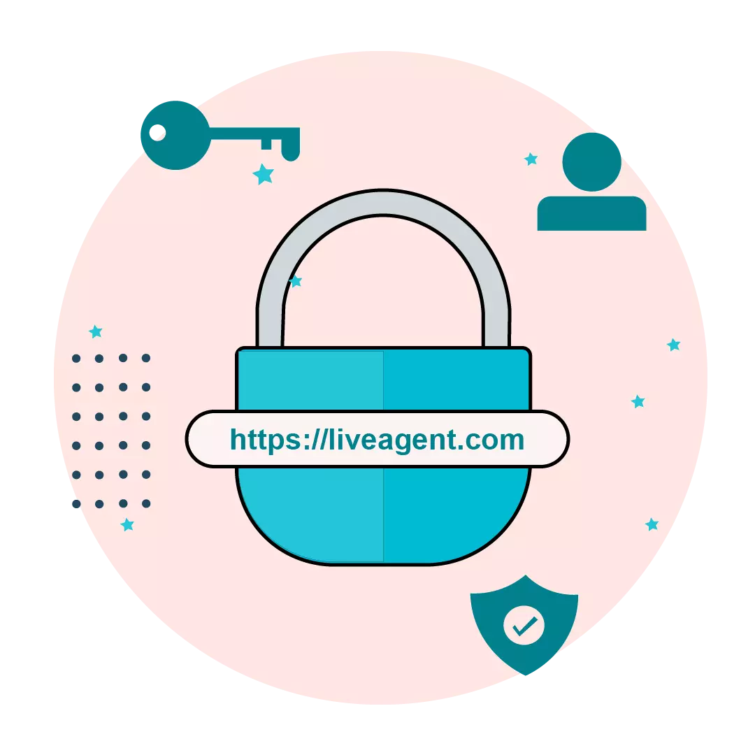 HTTPS encryption illustration