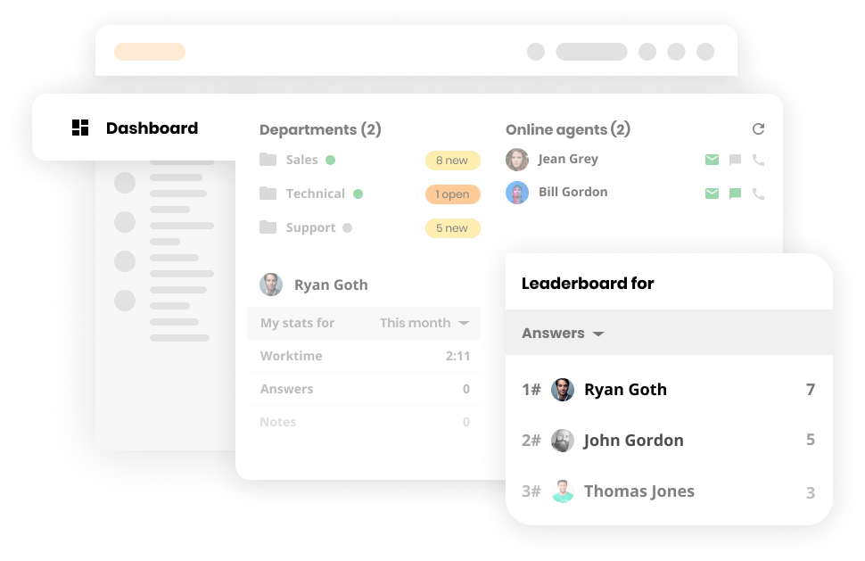 LiveAgent Leaderboard showing agent performance metrics
