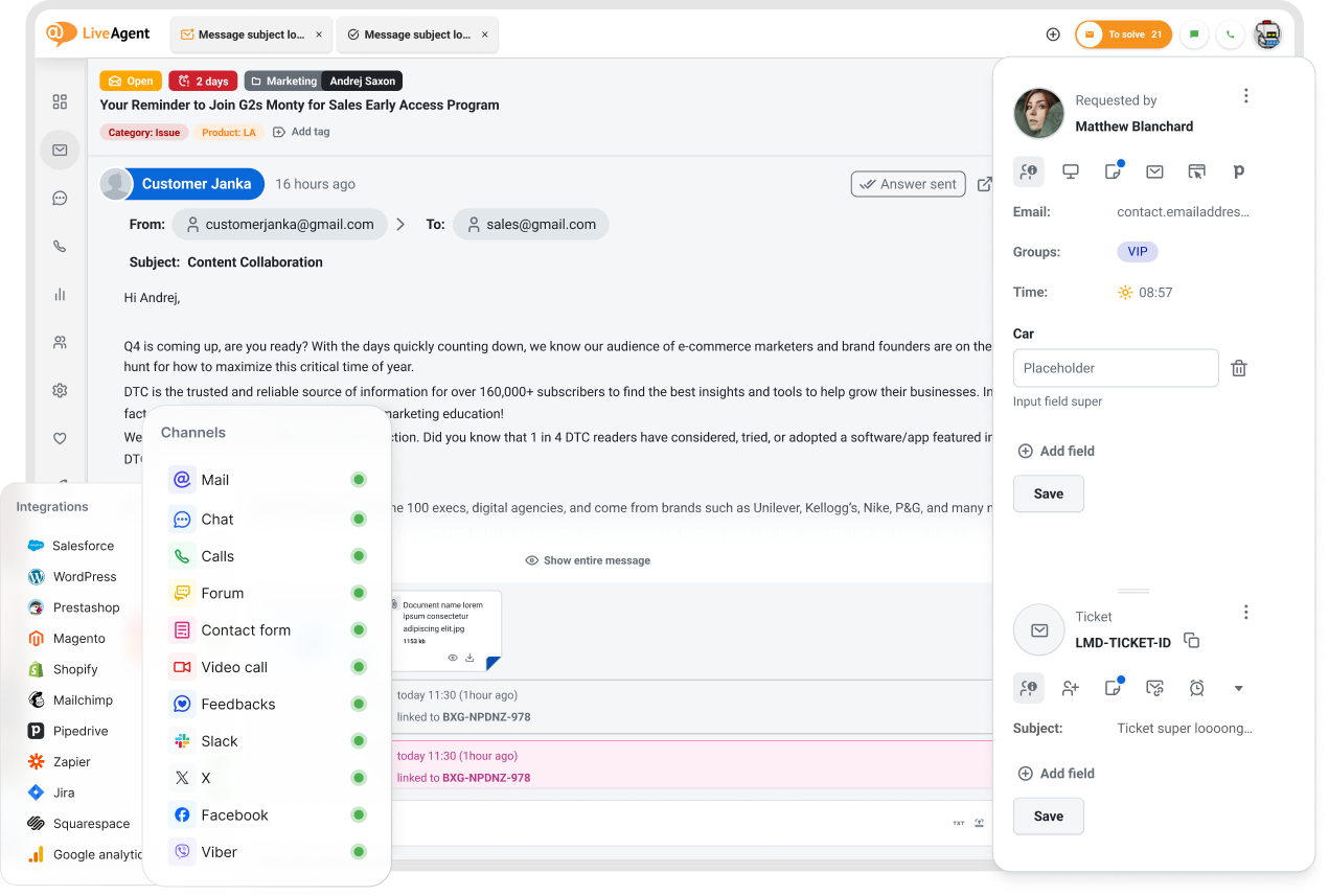 Deliver seamless support with AI-powered help desk