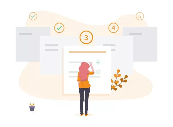 Guide customers through shopping