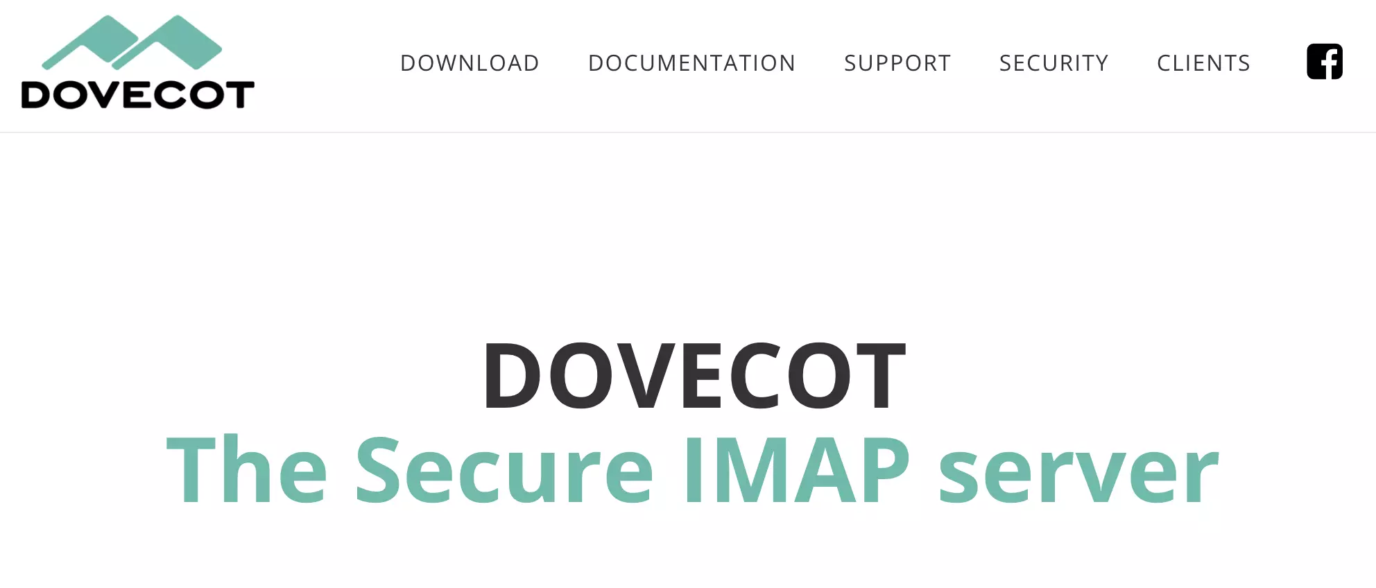 Сайт Dovecot с информацией