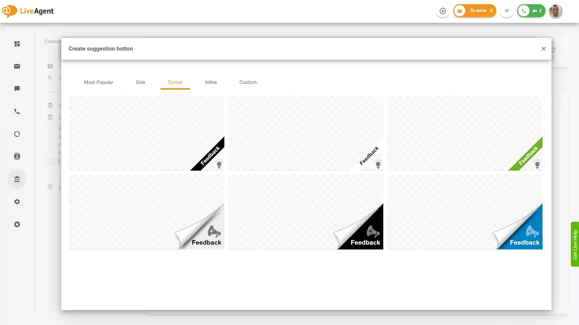 LiveAgent Feedback & Suggestions