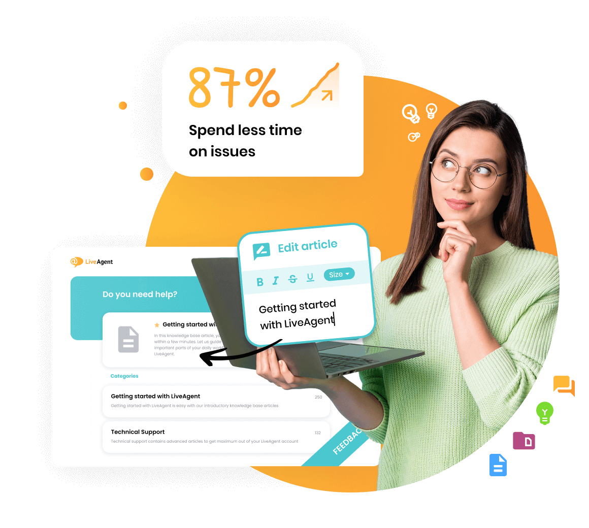 70% of customers prefer self-service over contacting support