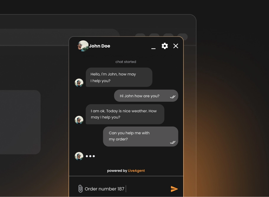 Customer view