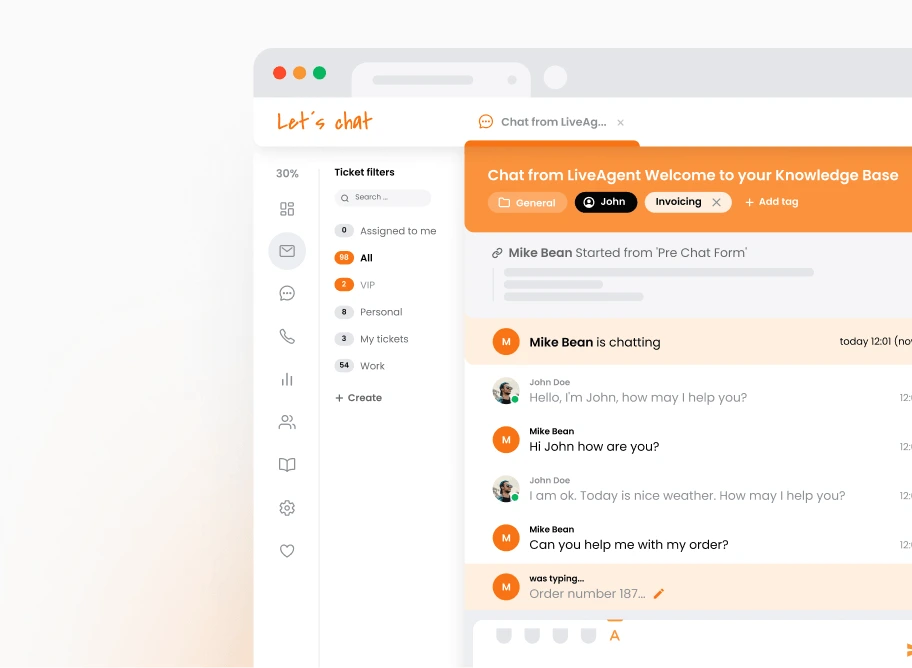 Handle customer queries easily