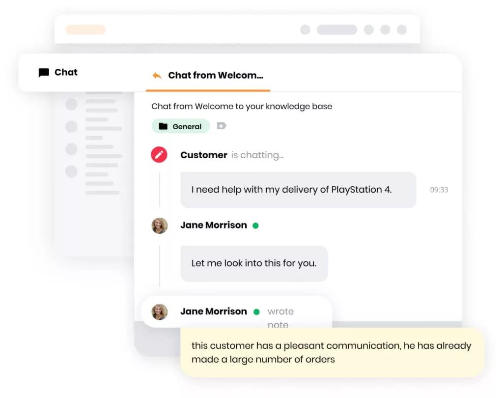 Internal tickets ﻿and notes