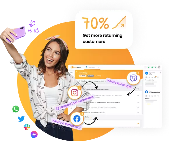 Get return customers