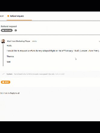 Save our templates as canned messages to have the perfect up-sell and cross-sell messages at your disposal